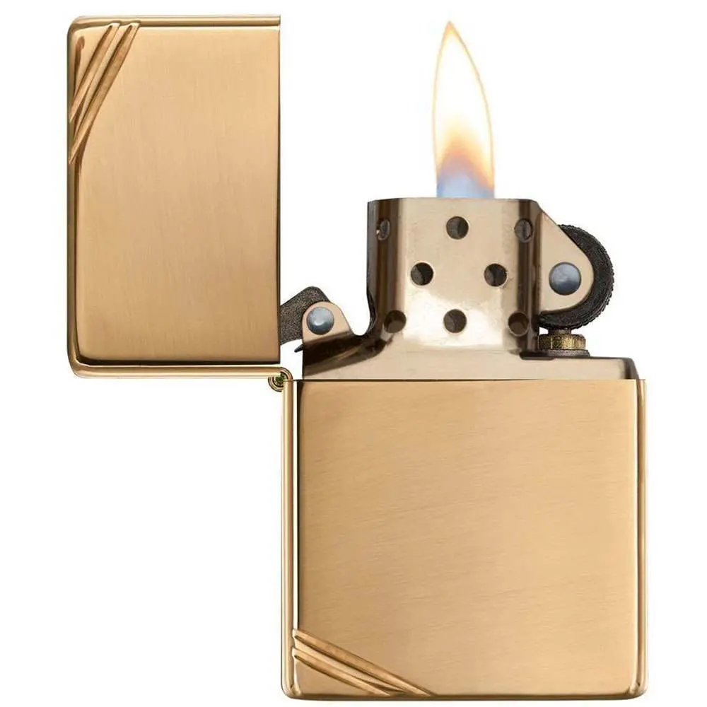 Запальничка ZIPPO Vintage High Polish Brass 270 — фото 4