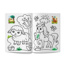 Розмальовка Crystal Book "Кольорованка. Ферма" — фото 2