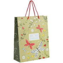 Пакет подарочный Axent бумажный 26 х 32 см, TR Secret Garden 2 8502-35-A-TR