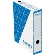 Архивный бокс AXENT, 350 x 255 x 80 мм, цвет синий 1731-02-A