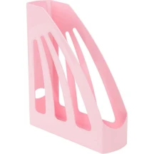 Лоток ветрикальный Axent Pastelini, пластиковый, розовый 4045-10-А