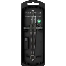 Циркуль Faber-Castell Grip 2001, діаметр до 390 мм, чорний, пластикова коробка 174434