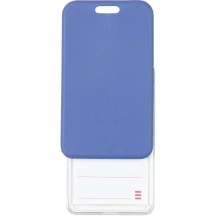 Бейдж-чохол Axent SoftTouch 54 х 85 мм, матовий димчастий синій 4550V-02-А — фото 4