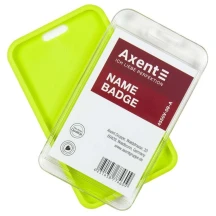 Бейдж-чехол Axent SoftTouch 54 х 85 мм, матовый салатовый 4550V-09-А — фото 5
