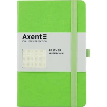 Книга записна Axent Partner 125 х 195 мм, 96 аркушів, крапки, салатова 8306-09-A