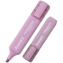 Текстовыделитель Axent Highlighter, 1-5 мм, клиноподобный, пастель, лавандовый 2537-36-A