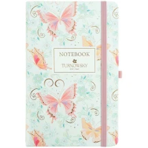 Книга записна Axent 125 х 195 мм, 96 аркушів, клітинка TR Nat Melody 8621-9-A-TR