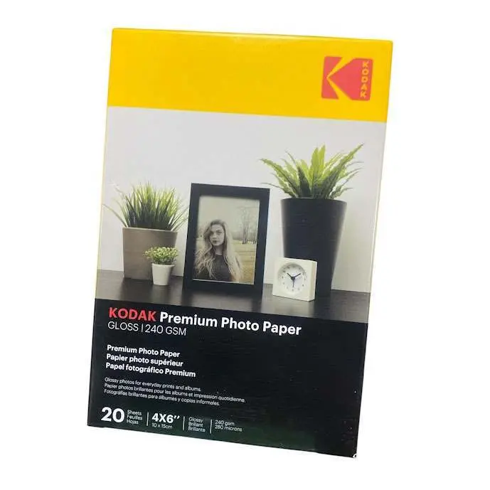 Фотобумага Kodak Premium глянцевая 240 г | 10 х15 см | 20 листов CAT5740-095 Фотобумага Kodak Premium глянцевая 240 г | 10 х15 см | 20 листов CAT5740-095