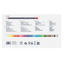 Олівці кольорові Faber-Castell Goldfaber 36 кольорів, металева коробка 114736 — фото 4