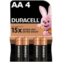 Батарейка Duracell PlusLR6 MN1500, 4 штуки в блістері. ціна за пачку 6615818