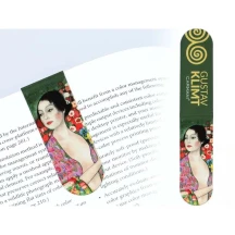 Закладки для книг магнітні Carmani Г.Клімт 6 штук в упаковці 2 х 5,5 см 013-4184 — фото 2