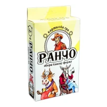 Игра Strateg карточная 'Ранчо", собери собственную ферму 8+ 30220