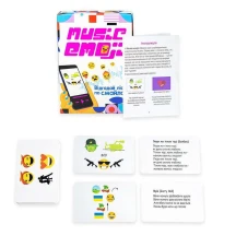Гра Strateg настольная "Music Emoji", карточная, развлекательная 8+ 30249 — фото 2