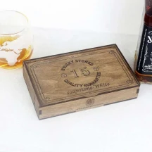 Подарунковий набір каменів SoapStone-White-15 шт, 20 х 20 мм, для охолодження віски — фото 3