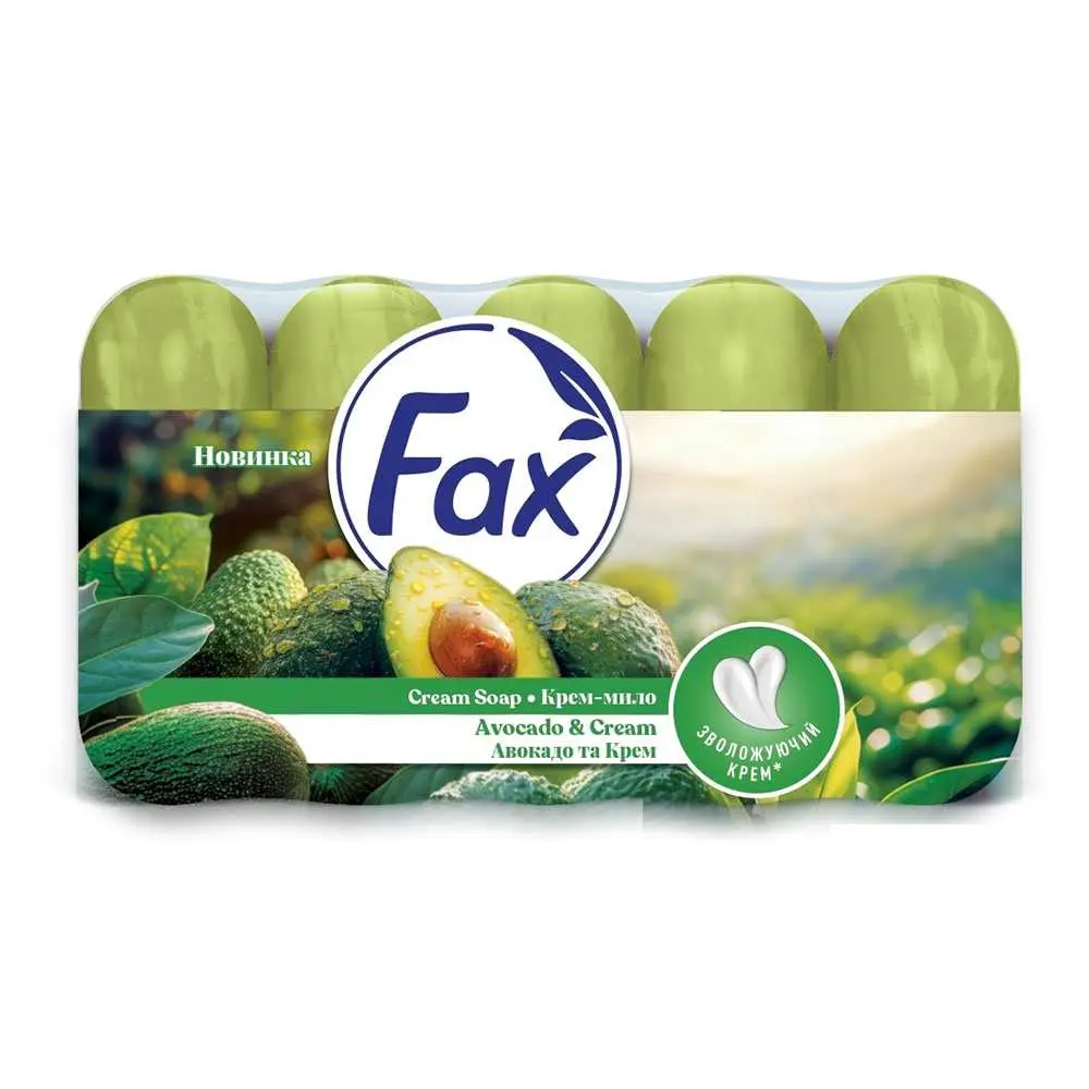 Мыло туалетное FAX 5 штук х 70 г, эко, ассорти Мыло туалетное FAX 5 штук х 70 г, эко, ассорти — фото 2
