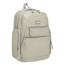 Рюкзак 2 отделения, 44 х 32 х 16 см, полиэстер, серо-зеленый Safari 26-325L-2