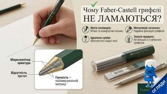 грифелі Faber-Castell