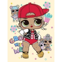 Алмазная мозаика (избирательная) Идейка "Swag", набор для творчества 15 х 20 см 7+ AML1196