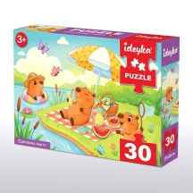 Игра-головоломка "Пазл Капибара пати" 27 х 20 см, 30 элементов Идейка 3+ LP30-007 — фото 2
