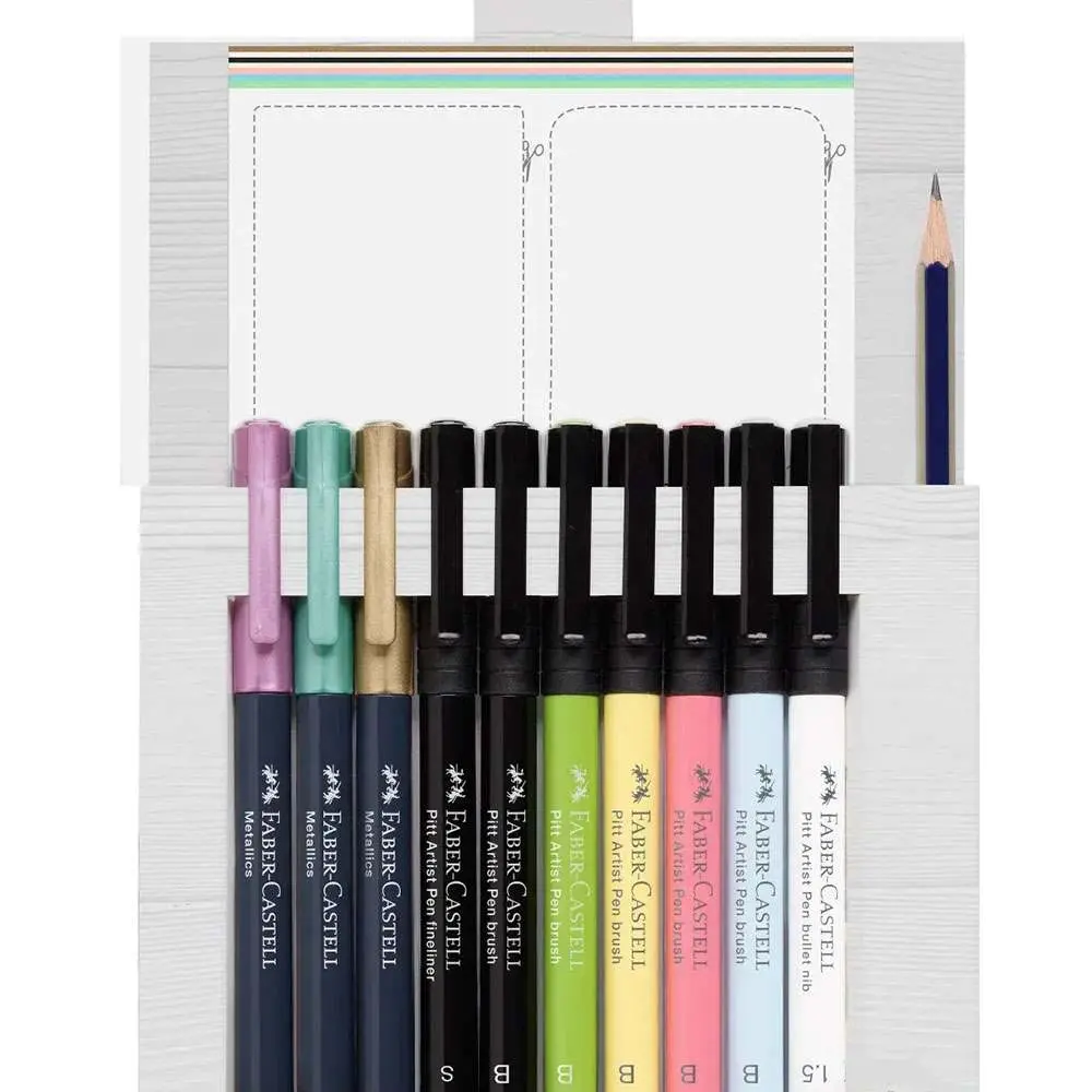 Набор ручек Faber-Castell "Hand Lettering Set" 12 шт 267103 — фото 2