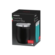 Термокухоль Ardesto Compact Mug, 350 мл, нержавіюча сталь — фото 2
