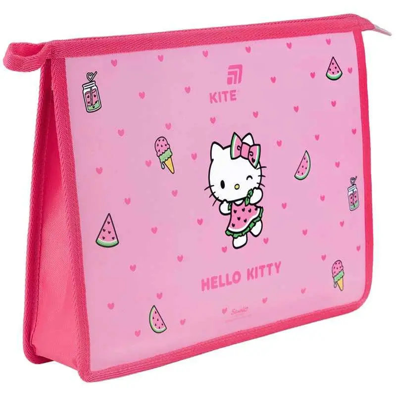 Папка A4+ на молнии, пластик HK Kite HK26-428 156515