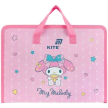 Папка - портфель А4 на молнии, 1 отделение HK Kite HK26-202