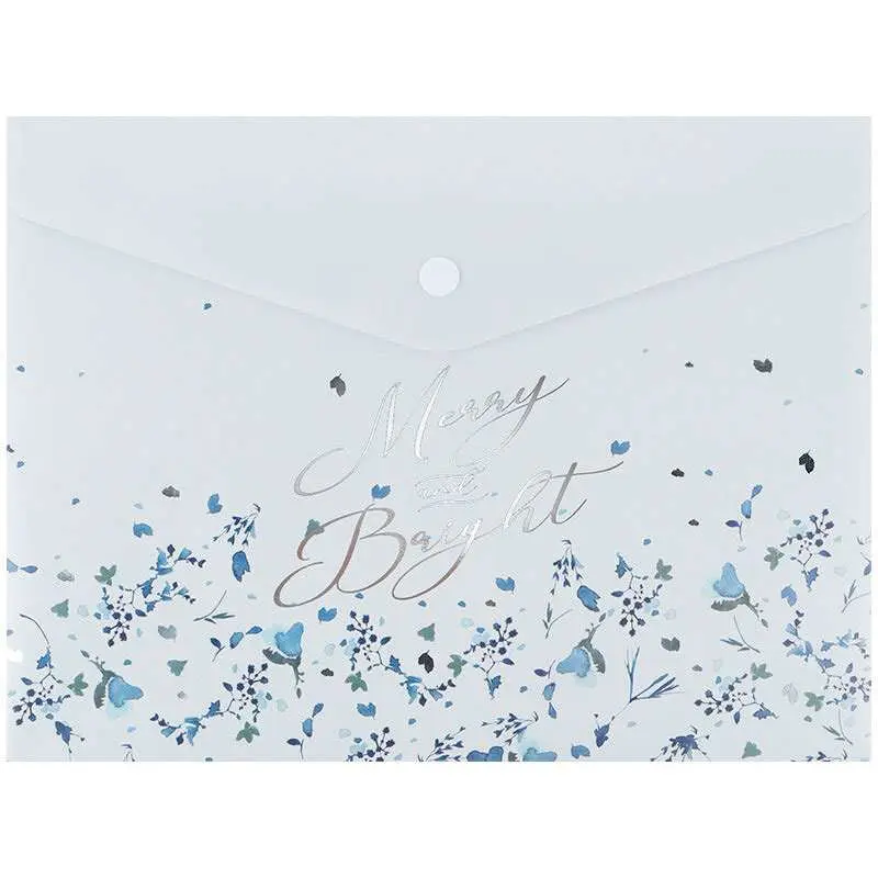 Папка на кнопке Axent A5+, пластик 180 мкн, Flower Symphony-1 1496-44-A 156530