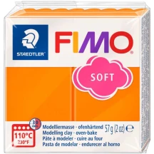 Пластика Soft 57 г Оранжева Fimo 8020-42