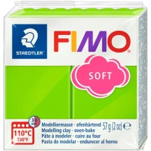 Пластика Soft 57 г Зелене яблуко Fimo 8020-50