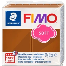 Пластика Soft 57 г Карамель Fimo 8020-7