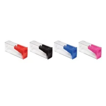 Точилка Faber-Castell цветная, пластмассовая, с прозрачным контейнером 581526/125LV — фото 2