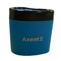 Точилка Axent з контейнером Neon Soft, колір асорті 1158-A