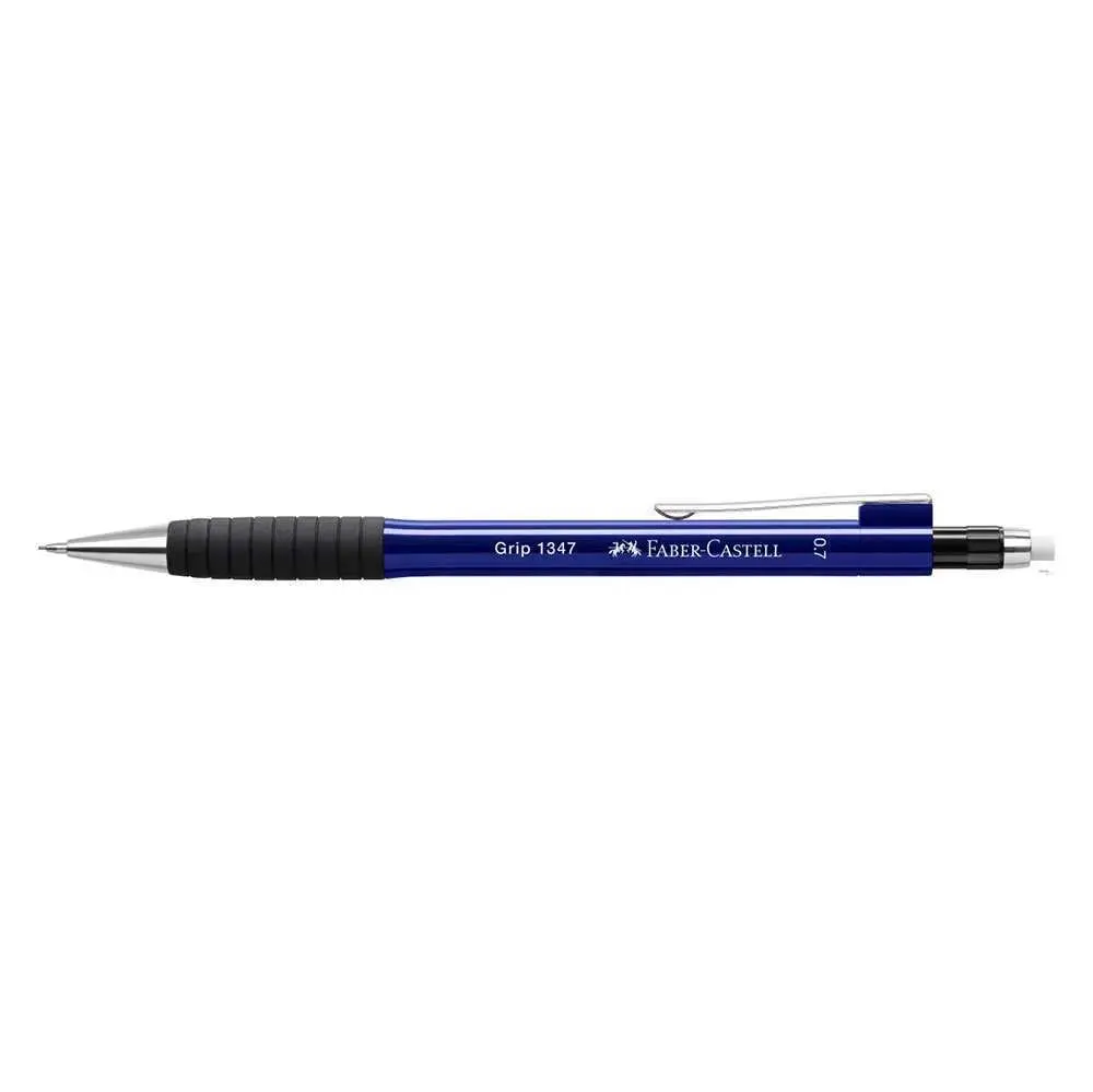 Карандаш механический Faber-Castell Grip 1347 0,7 мм, темно-синий 134755 — фото 2