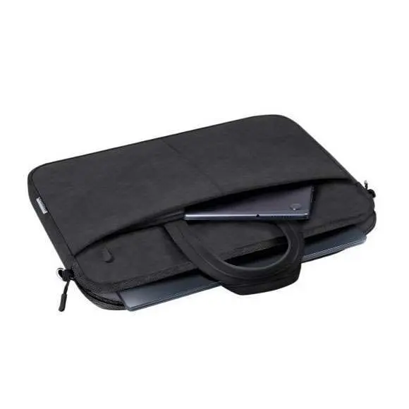 Сумка для ноутбука Defender Solid 15,6 PU шкіра чорний 26091 — фото 3