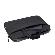 Сумка для ноутбука Defender Solid 15,6 PU шкіра чорний 26091 — фото 3
