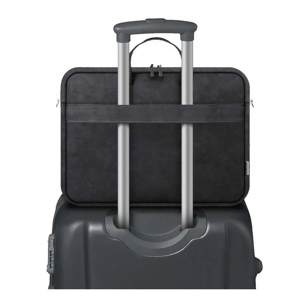 Сумка для ноутбука Defender Solid 15,6 PU шкіра чорний 26091 — фото 4