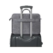 Сумка для ноутбука Defender Solid 15,6 PU шкіра сірий 26088 — фото 2