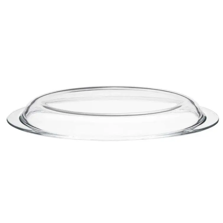 Форма для запікання з кришкою Ardesto Black Mars 33х19,8х13,2см, боросилікатне скло,овальна,прозора AR2408BG — фото 3