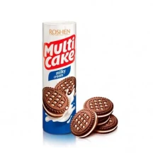 Печиво Multicake з молочно-кремовою начинкою 180 г, Рошен