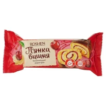 Рулет П`янка вишня 180 г, Рошен