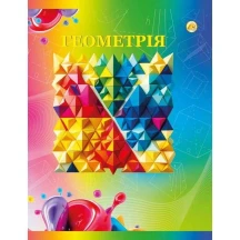 Зошит в клітинку Тетрада 48 аркушів А5, Предметні "Микс 10К" неон, УФ-лак ТЕ15027 — фото 3