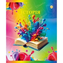 Зошит в клітинку Тетрада 48 аркушів А5, Предметні "Микс 10К" неон, УФ-лак ТЕ15027 — фото 7
