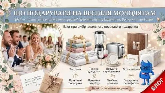 Що подарувати на весілля молодятам — ідеї практичних та оригінальних подарунків