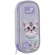 Пенал Kite без наповнення 1 відділення, на блискавці Studio Pets SP26-662