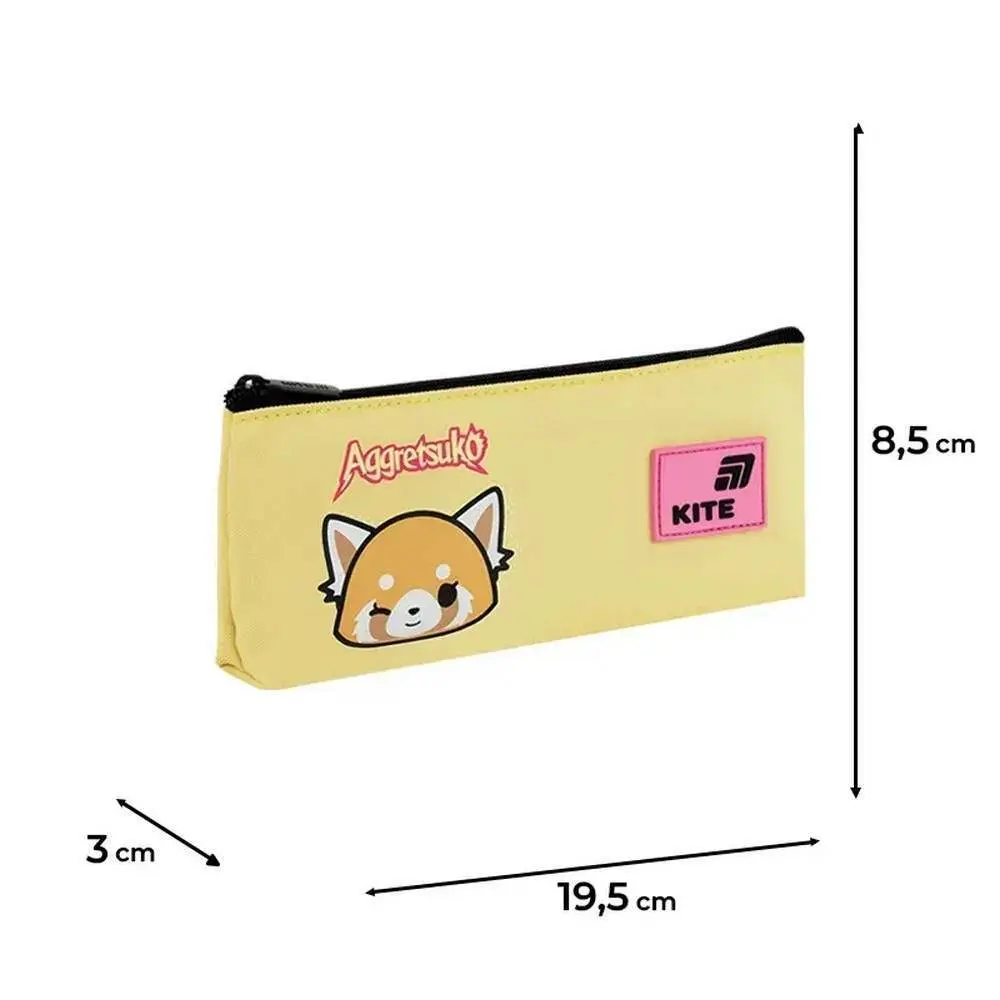 Пенал Kite без наповнення 1 відділення, на блискавці Aggretsuko AR26-680 — фото 2
