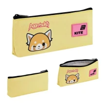 Пенал Kite без наповнення 1 відділення, на блискавці Aggretsuko AR26-680 — фото 3