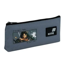 Пенал Kite без наповнення 1 відділення, на блискавці Attack on Titan AT26-680