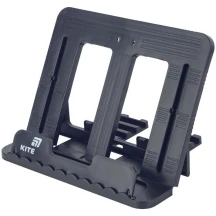 Підставка для книг пластикова, графітна Kite K26-330-2