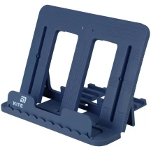 Підставка для книг пластикова, синій індиго Kite K26-330-4
